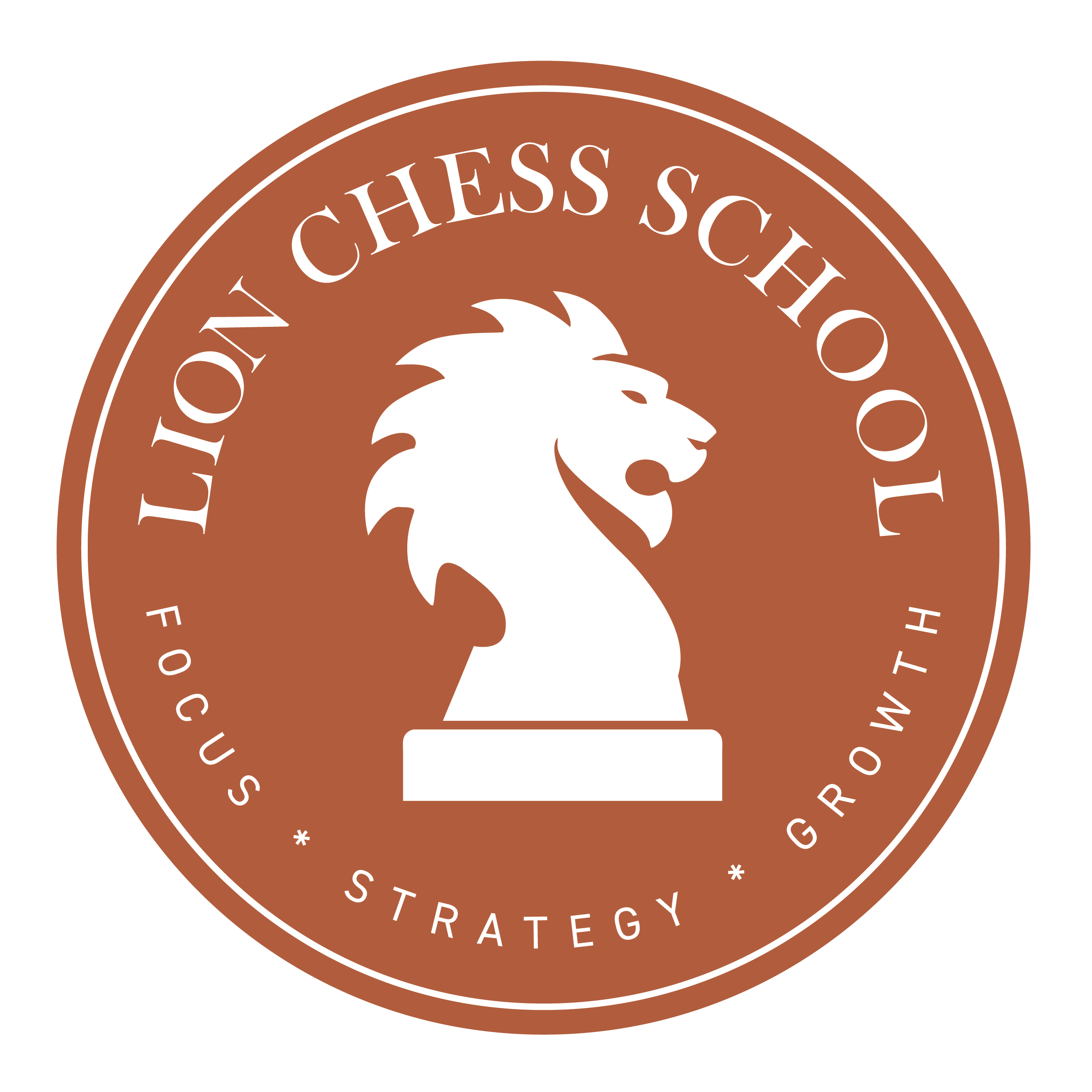 Lion Chess School Logo